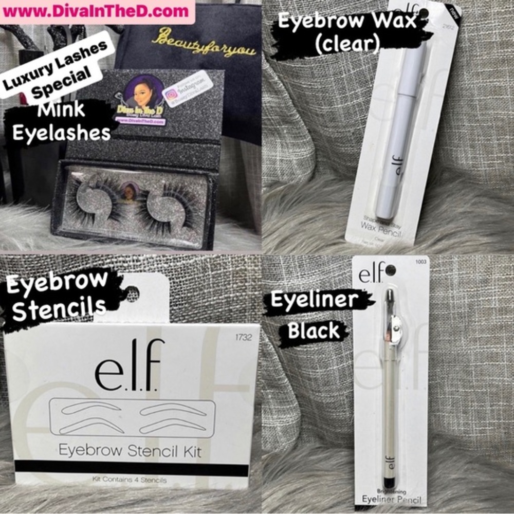 Luxury Mink Eyelashes Set